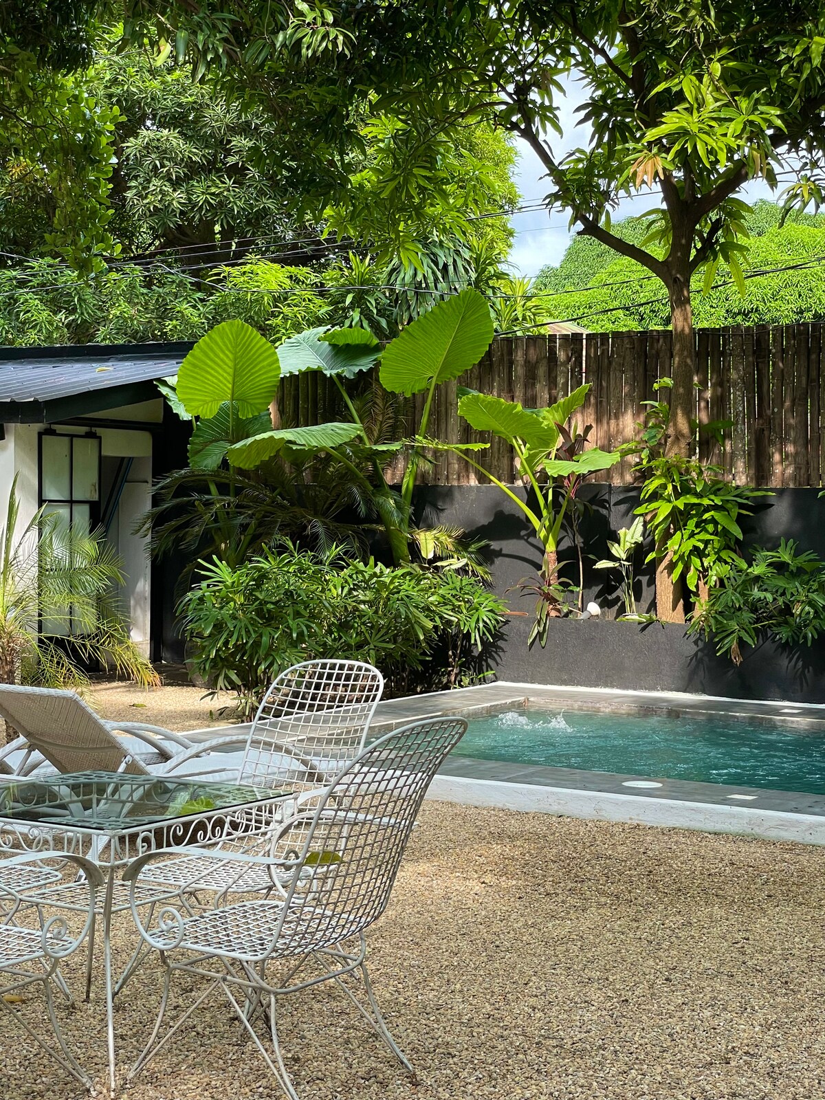 Casa Uno garden and pool